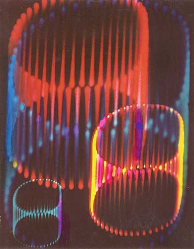 Untitled [Abstraction], Chromogenic print, Anton Printon process, ca. 1950