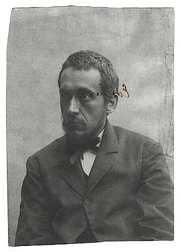 Self-Portrait, Vintage silver print, ca. 1890