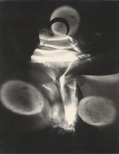 Untitled Photogram, Vintage silver print, 1949