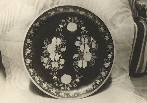 Rosas [Lacas de Michoacan], Vintage silver print, 1933