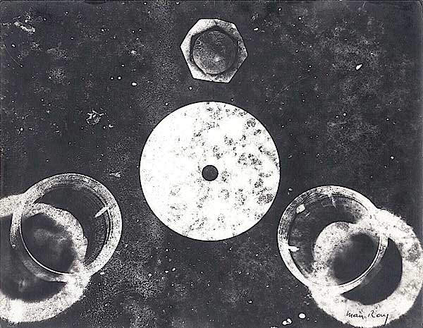 Rayograph, Vintage silver print, 1960